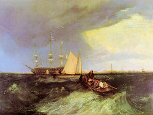Turner, Joseph  Mallord - Guardship at the Great Nore by Turner