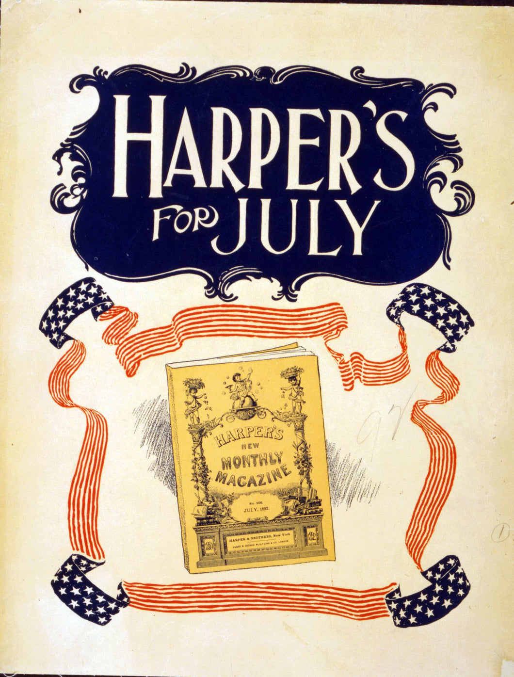 Vintage Artists - Harpers July
