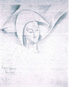 Juan Gris - Head of a Harlequin (Cézanne)