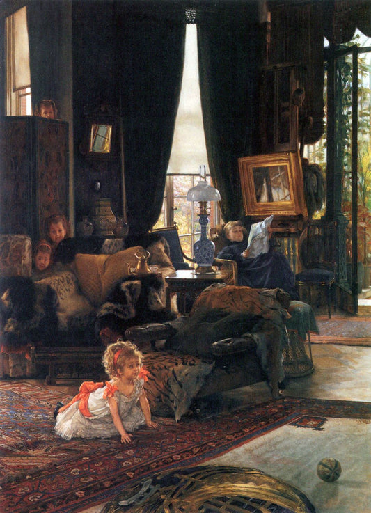 Joseph Tissot - Hide-and-Seek by Tissot