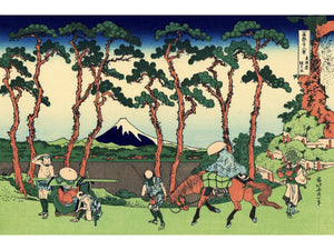 Hokusai - Hodogaya on the Tokaido by Hokusai