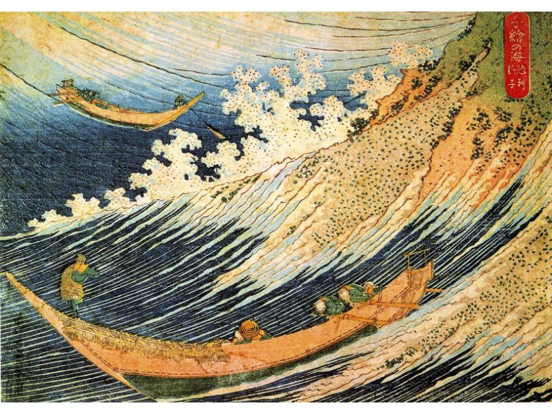 Hokusai - Ocean Landscape [2] by Hokusai