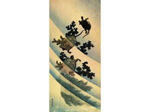Hokusai - Turtles by Hokusai