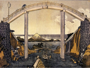 Hokusai - View of Mount Fuji by Hokusai