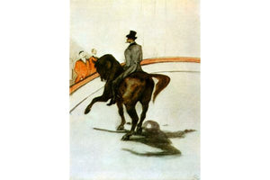 Toulouse Lautrec - Horse in the Ring by Toulouse-Lautrec