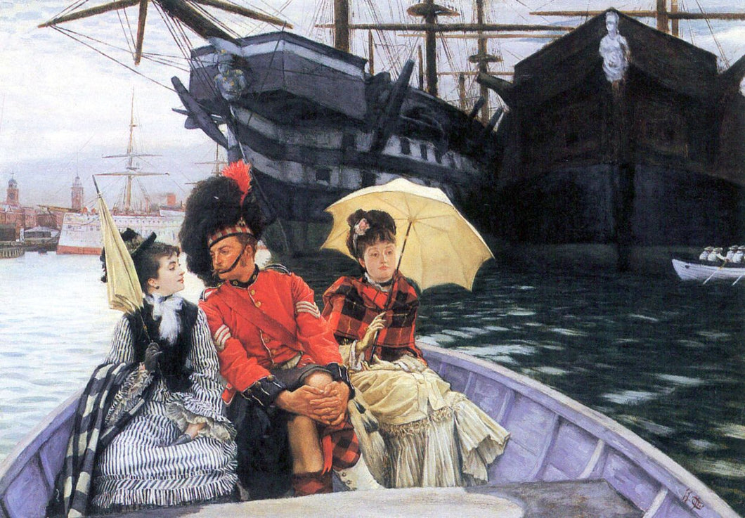 Joseph Tissot - How Happy I Would Be with Both by Tissot