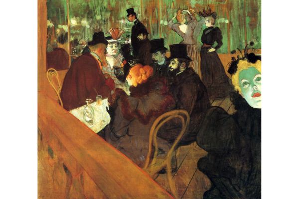 Toulouse Lautrec - In the Moulin Rouge by Toulouse-Lautrec