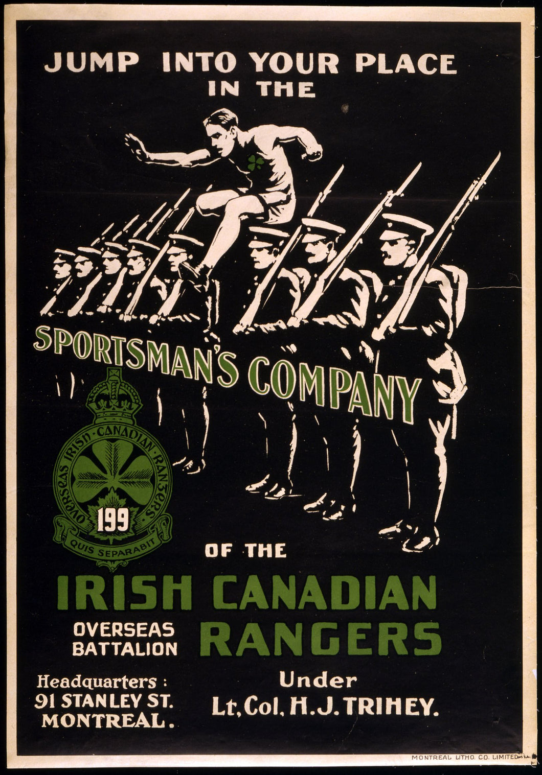 Vintage Artists - Irish Canadian Rangers