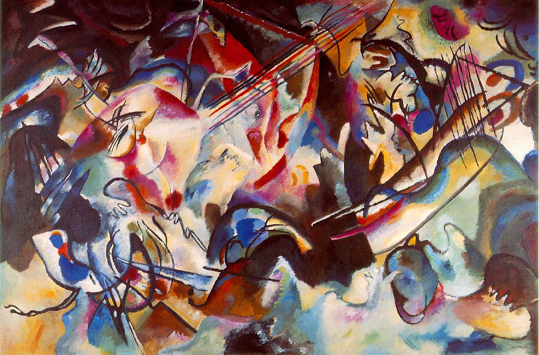 Kandinsky Wassily - Composition VI by Kandinsky