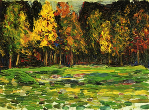 Kandinsky Wassily - Forest Edge by Kandinsky