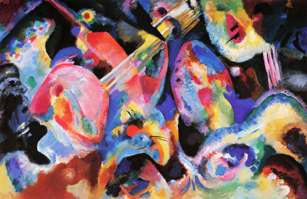 Kandinsky Wassily - Improvisation Deluge by Kandinsky