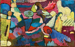 Kandinsky Wassily - Improvisation on Mahogany by Kandinsky