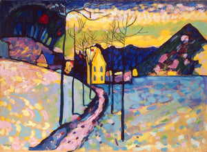 Kandinsky Wassily - Winter Landscape by Kandinsky