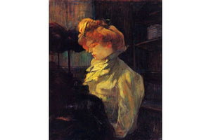 Toulouse Lautrec - Lady Louise Blouet by Toulouse-Lautrec