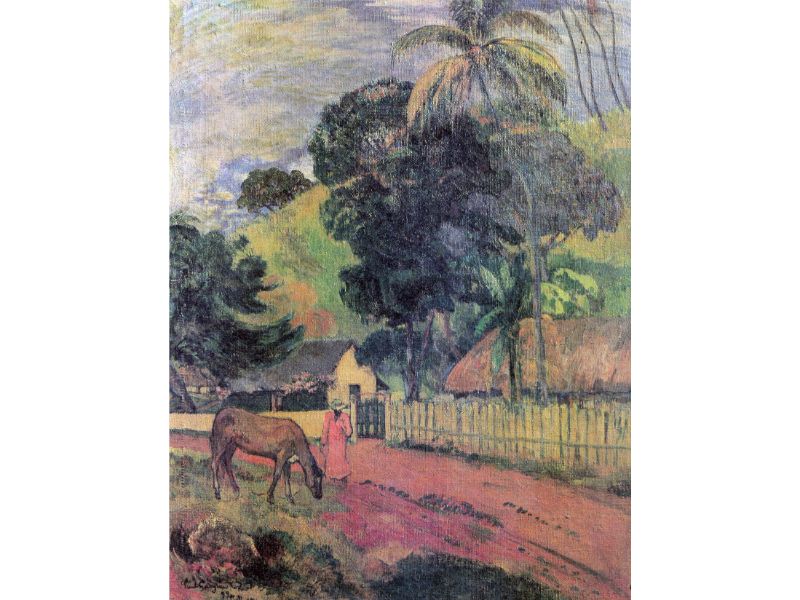 Gauguin Paul - Landscape by Gauguin