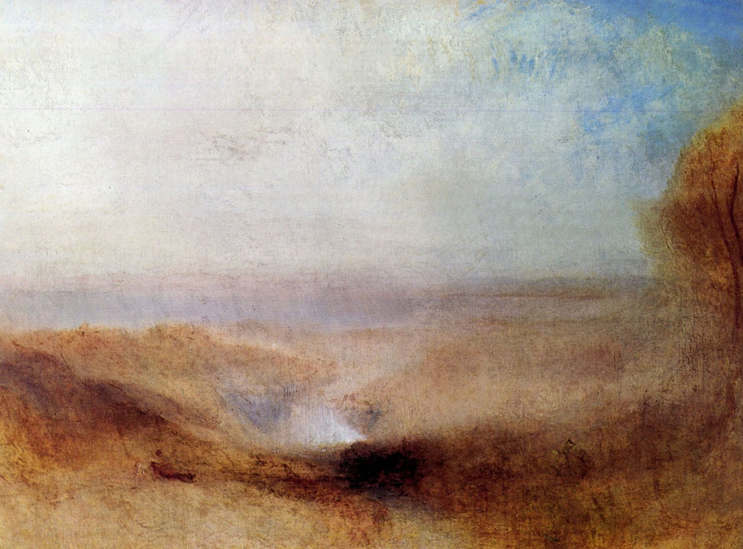 Turner, Joseph  Mallord - Landscape with a River by Turner