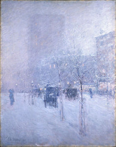 Hassam Childe - Late Afternoon New York Winter