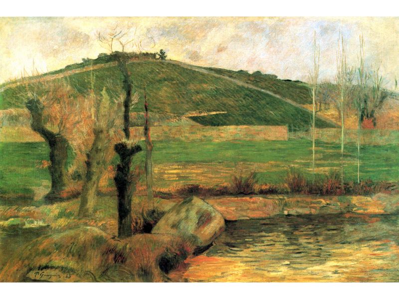 Gauguin Paul - Look at Sainte Margueritte near Pont-Avon by Gauguin