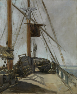 Édouard Manet - The Ship's Deck, 1860 by Manet