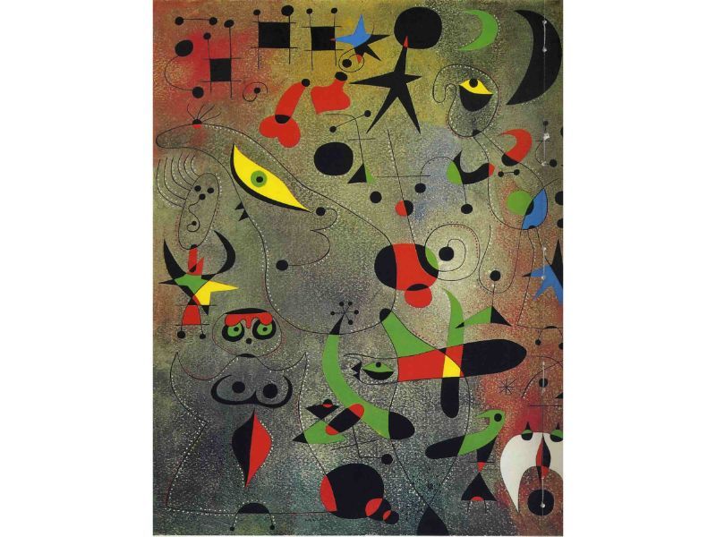 Joan Miro - Miro, Joan_Constellation Awakening At Dawn