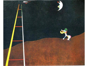 Joan Miro - Miro, Joan_Dog Barking At The Moon