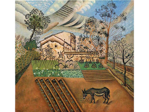 Joan Miro - Miro, Joan_Vegatable Garden With Donkey