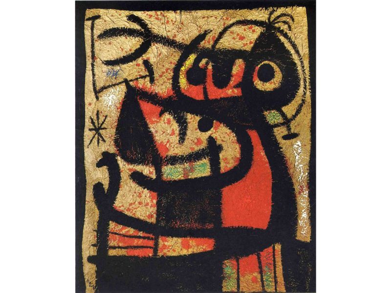 Joan Miro - Miro, Joan_Woman And Bird