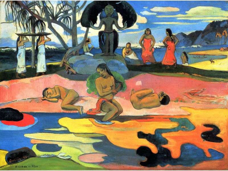 Gauguin Paul - Mohana no Atua by Gauguin
