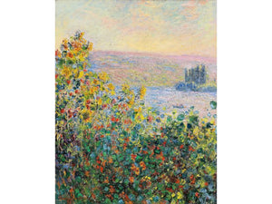 Claude Monet - Monet - Flower Beds at Vetheuil