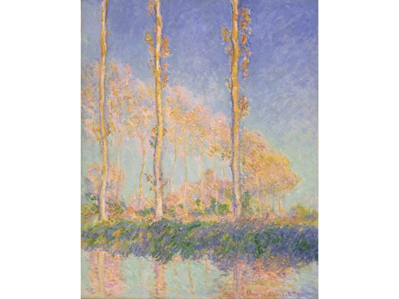 Claude Monet - Monet - French Poplars
