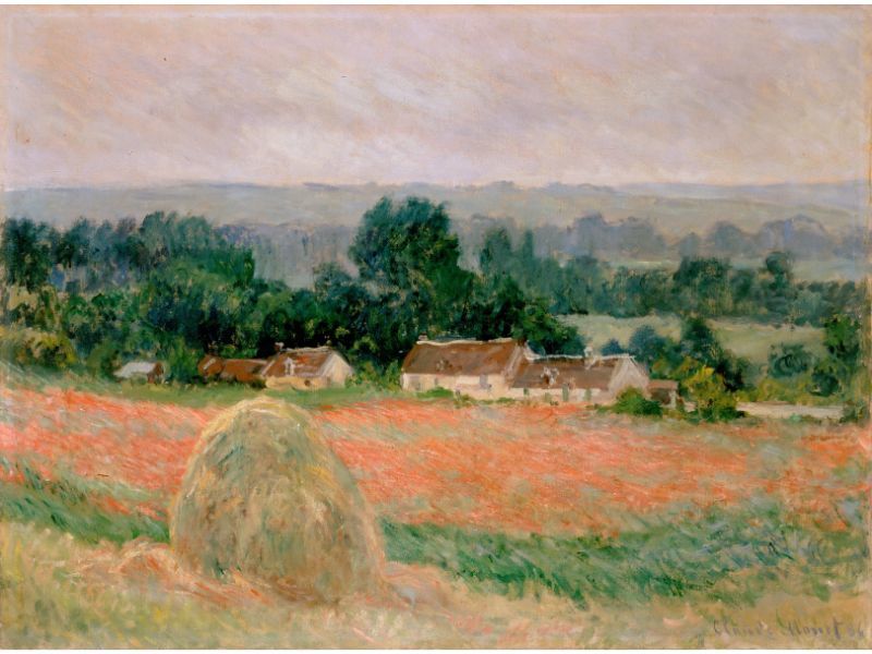 Claude Monet - Monet - Haystacks at Giverny