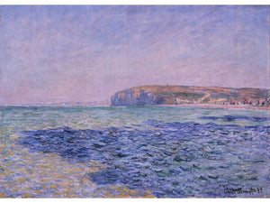 Claude Monet - Monet - Shadows on the Sea - The Cliffs at Pourville