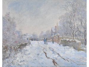 Claude Monet - Monet - Snow at Argenteuil