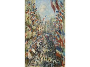 Claude Monet - Monet - The Rue Montorgueil in Paris