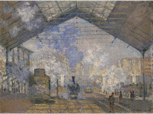 Claude Monet - Monet - The Saint-Lazare Station
