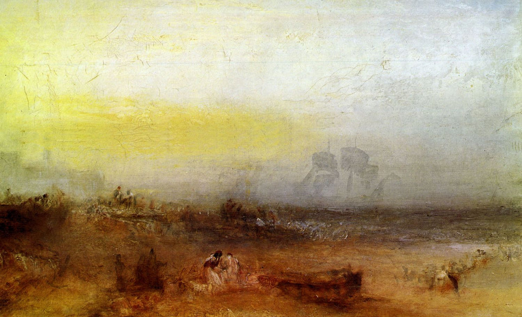 Turner, Joseph  Mallord - Morning After The Wreck by Turner