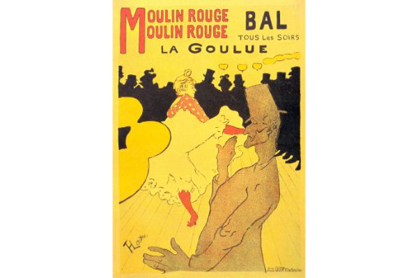 Toulouse Lautrec - Moulin Rouge la Goulue by Toulouse-Lautrec