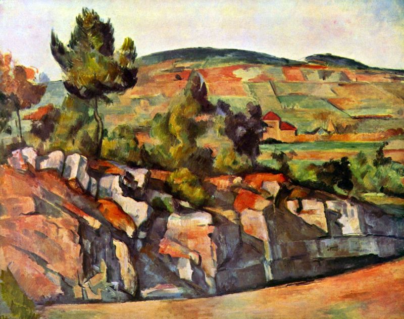 Cezanne - Mountains in Provence