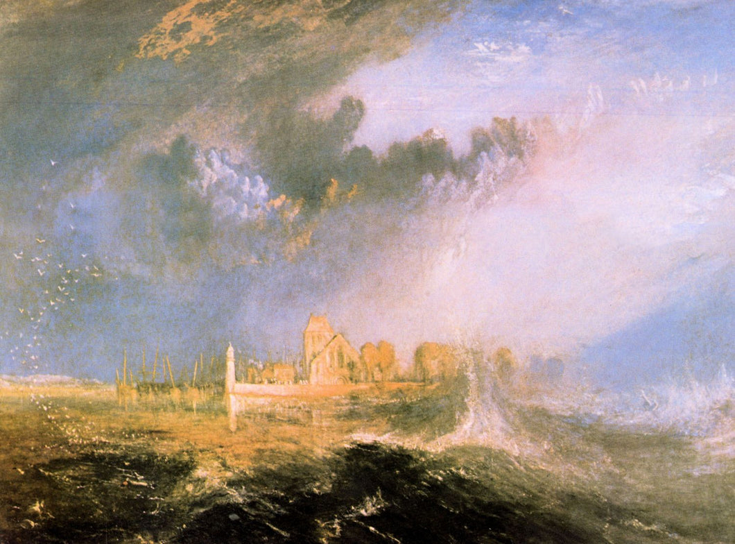Turner, Joseph  Mallord - Mouth of the Seine by Turner