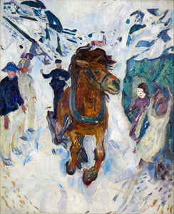 Munch - Galloping Horse