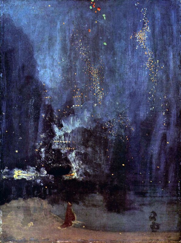 Whistler - Night in Black and Gold, The Falling Rocket by Whistler