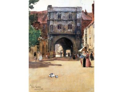 Hassam Childe - Passage in Canterbury by Hassam Childe