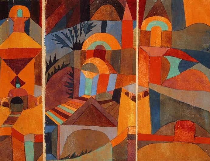 Paul Klee Tempelgärten