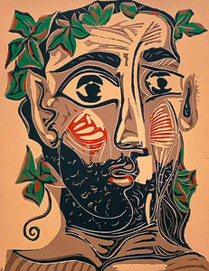 Picasso Bearded Man