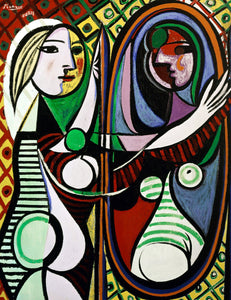 Picasso  Girl Before A Mirror
