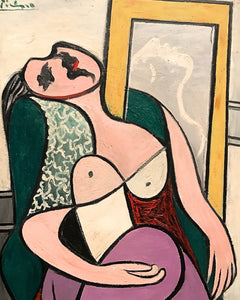 Picasso  Girl in front of mirror