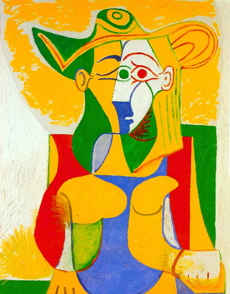 Picasso  Woman Sitting in an Armchair