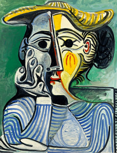 Picasso  Woman with Yellow Hat