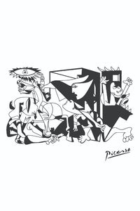 Picasso Guernica illustration