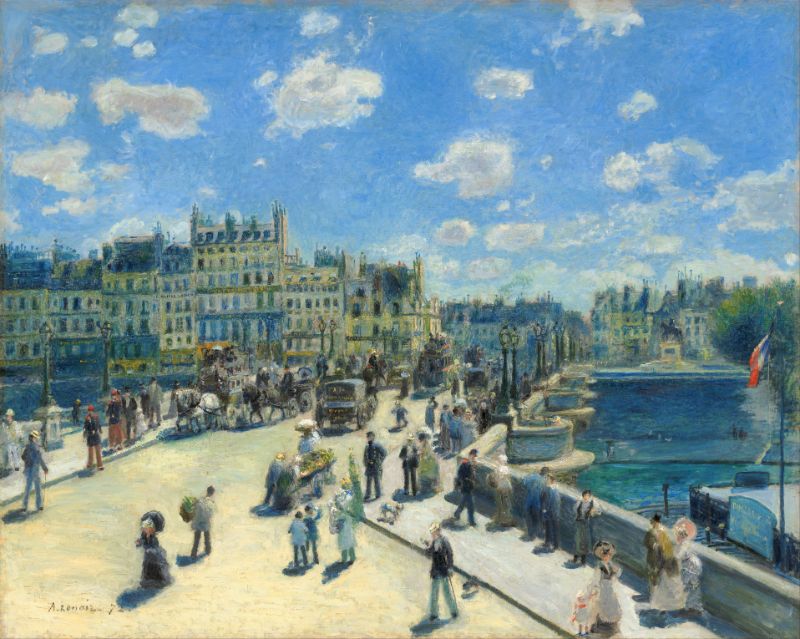 Renoir - Pont Neuf, Paris